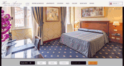 Desktop Screenshot of hotelapollorome.com